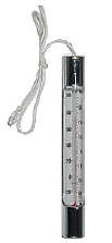 Deluxe chrome brass thermometer