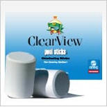 Individually wrapped 8 oz. 100% trichlor chlorine stick