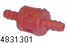 1/4" barbed ozone check valve