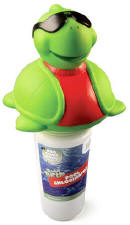 holds 1 inch chlorine tablets