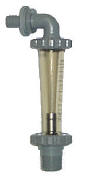 Commercial flo meter for brominators up to 30,000 gallons