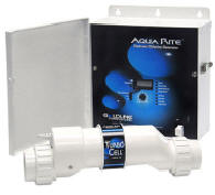 Generates “Free Chlorine” from a Small Amount of Salt