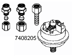 Aladdin universal pressure switch with adapters