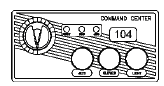 3 Button electronic command center