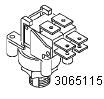 DPDT air switch mechanism