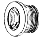 Gunite standard, 1-1/2" socket