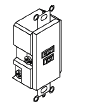 GFCI dead face panel mount,