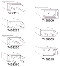 Mini J&J Plugs & Receptacles