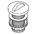 Large Air Control - Top Air Draw