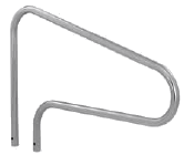 Deck mount 304 stainless steel stair handrail