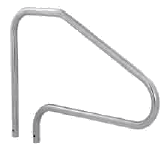 Deck mount 304 stainless steel stair handrail