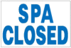 Pool Closed Sign