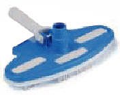 oval shaped blue ABS vinyl vacuum